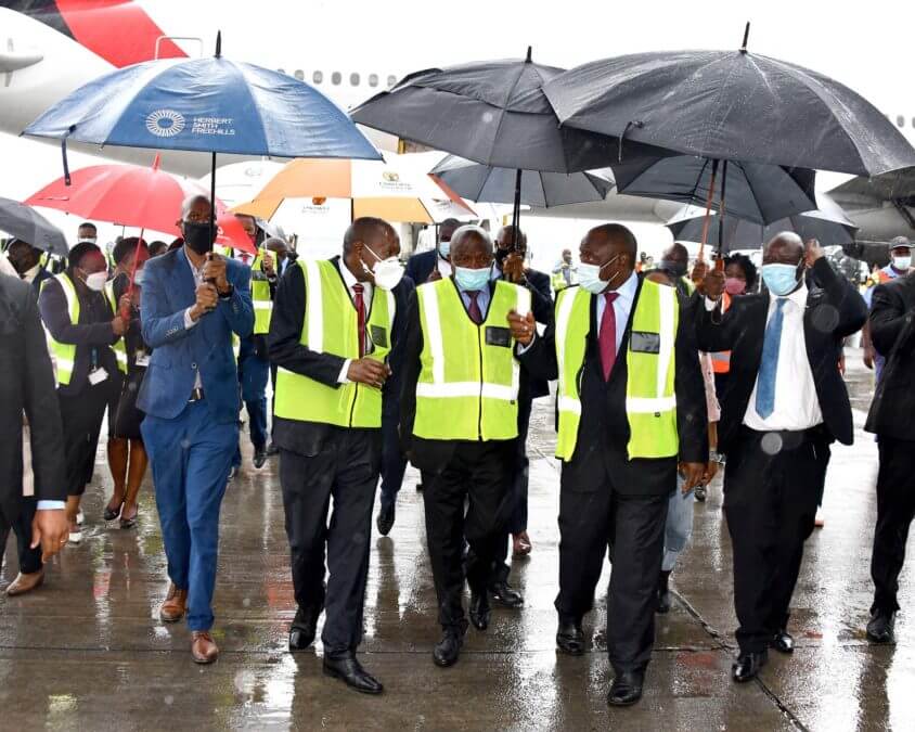 BRIEF: “A new chapter” for Covid as vaccines land, restrictions lift