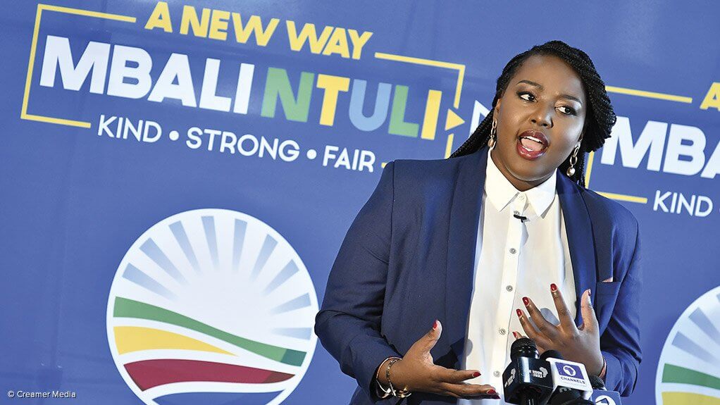 Mbali Ntuli dumps the DA