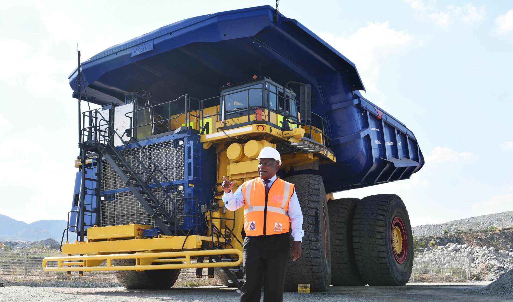 Hydrogen truck powers miners towards a greener future